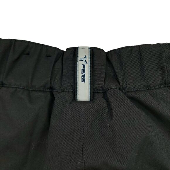 Fera Ski Snow Pants Womens 4 Black Insulated Ankle Zip Nylon Snowboarding - Picture 8 of 12